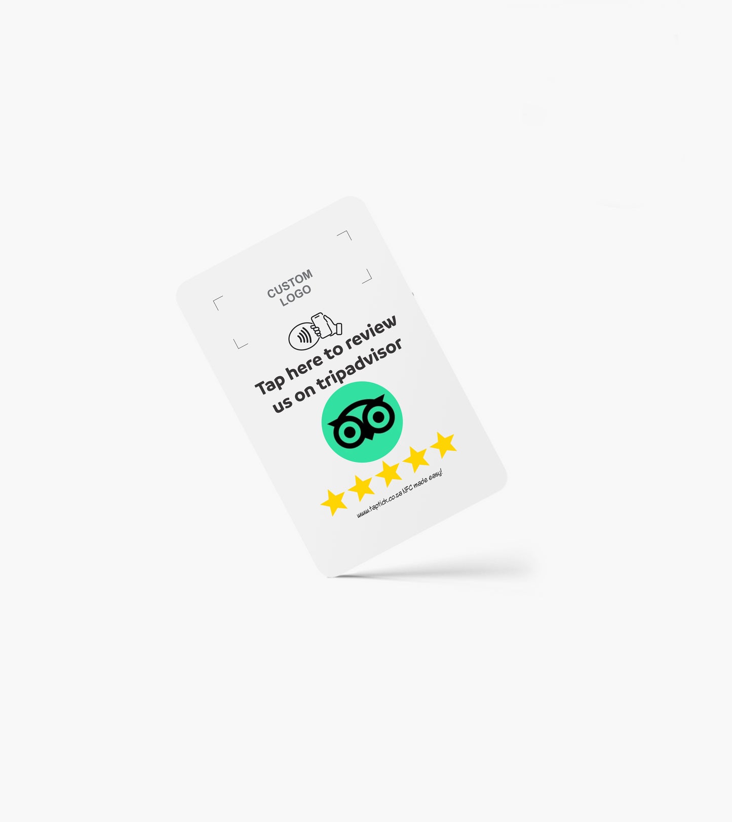 Custom Tripadvisor NFC & QR Card