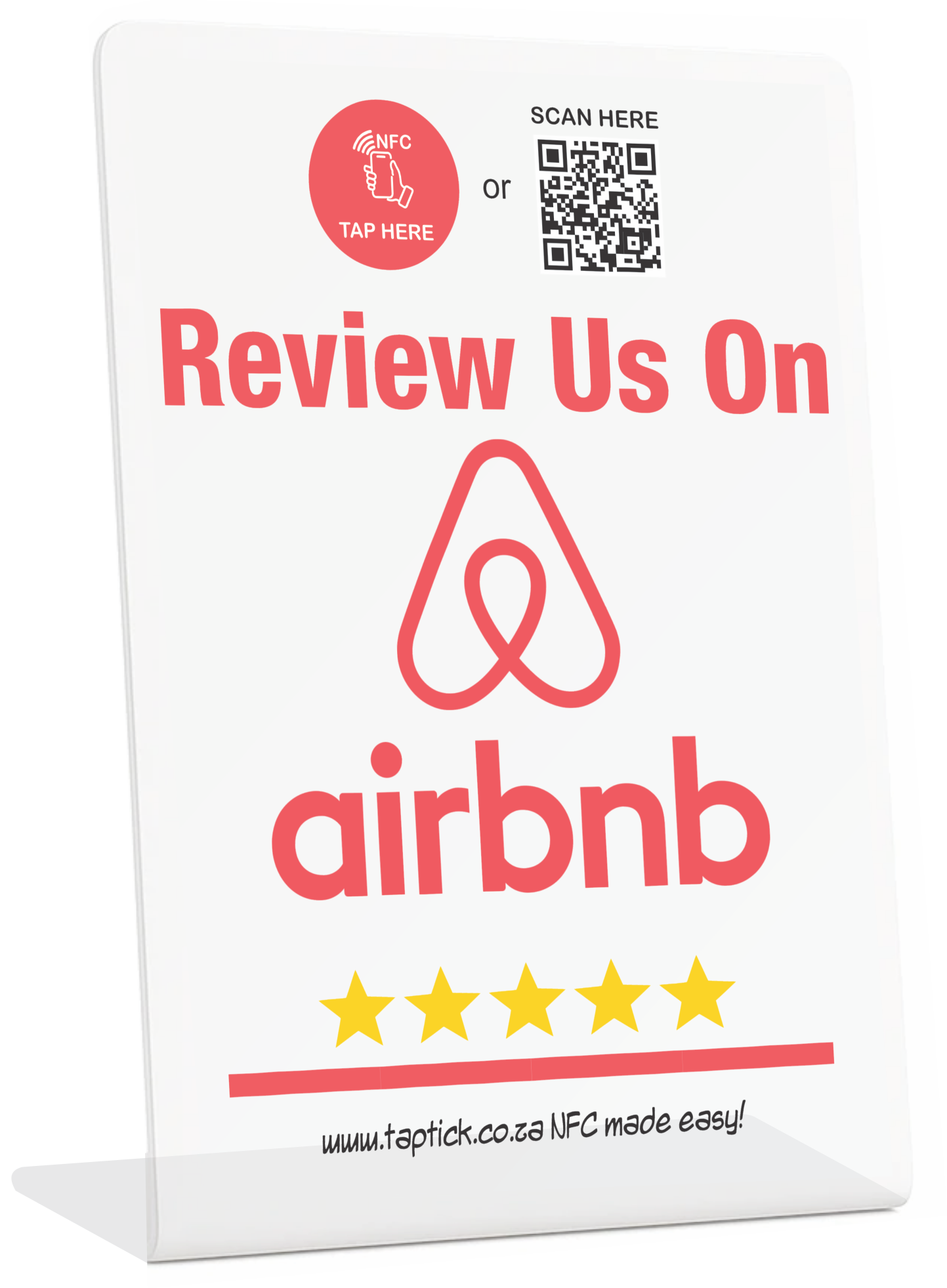 Airbnb NFC Stand