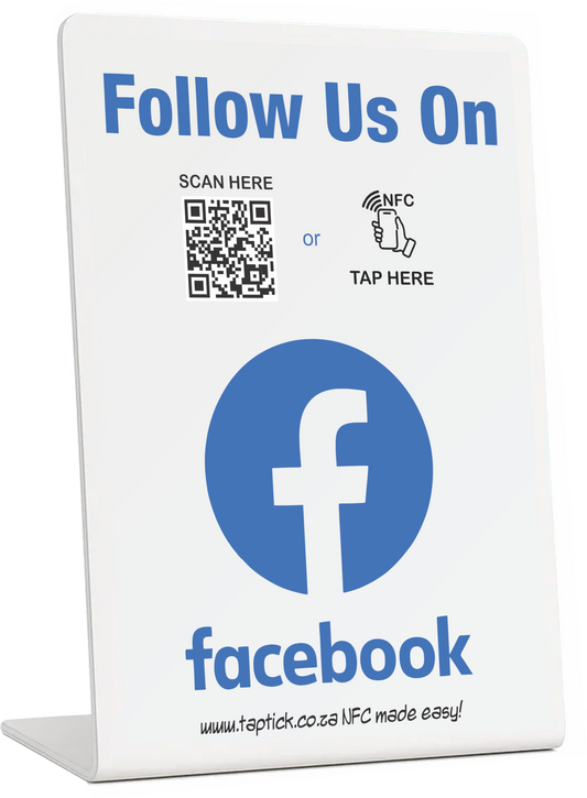 Facebook NFC Stand
