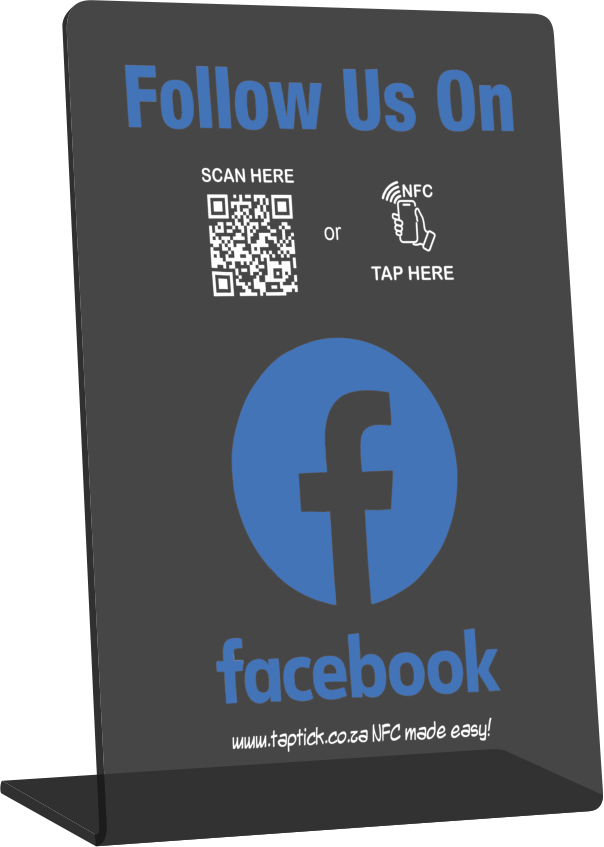 Facebook NFC Stand
