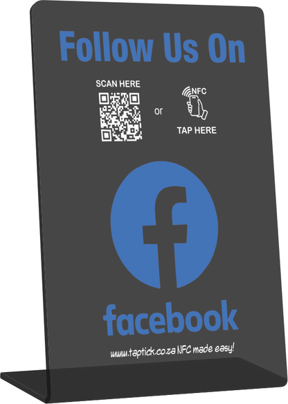 Facebook NFC Stand
