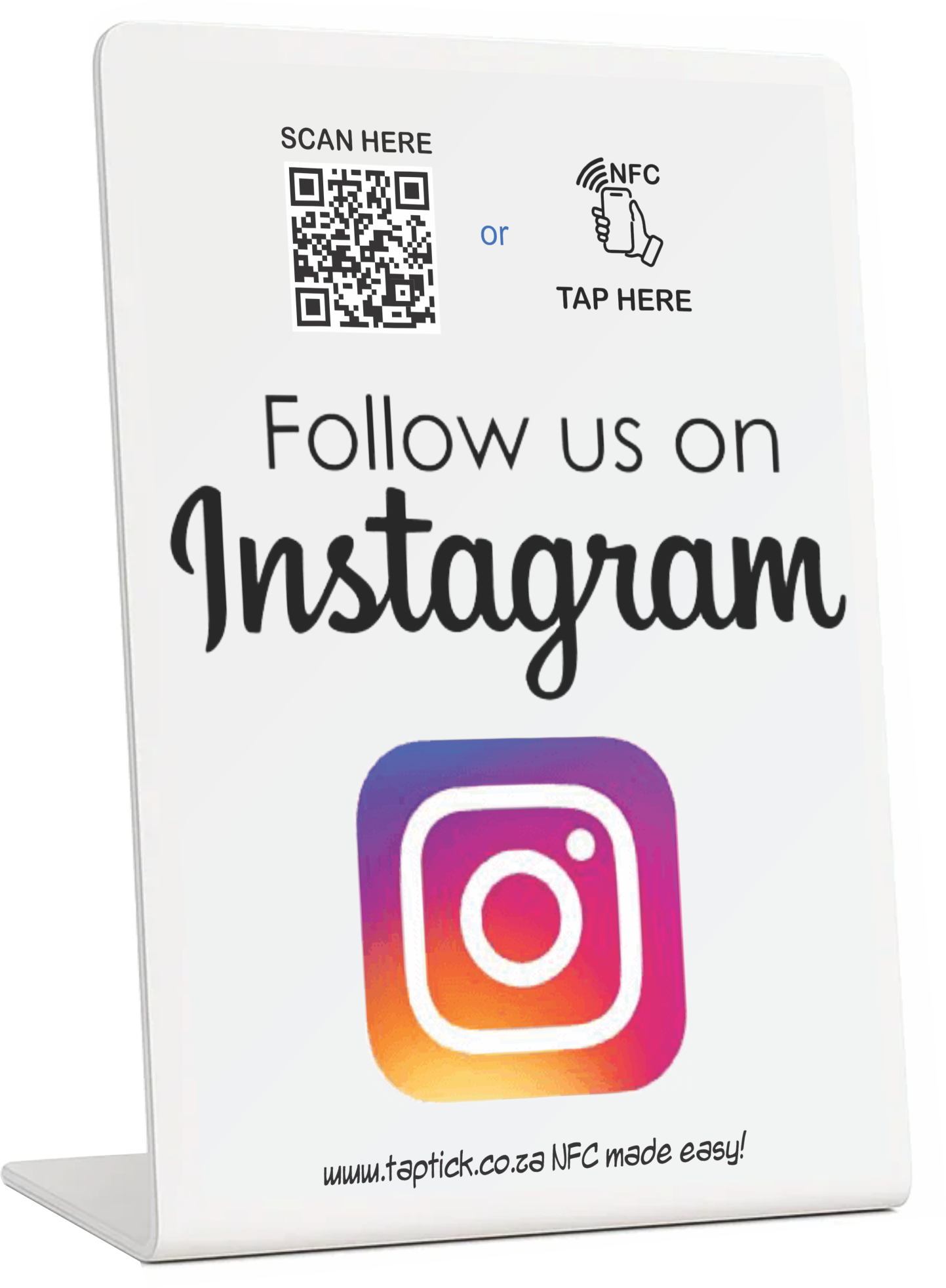Instagram NFC Stand
