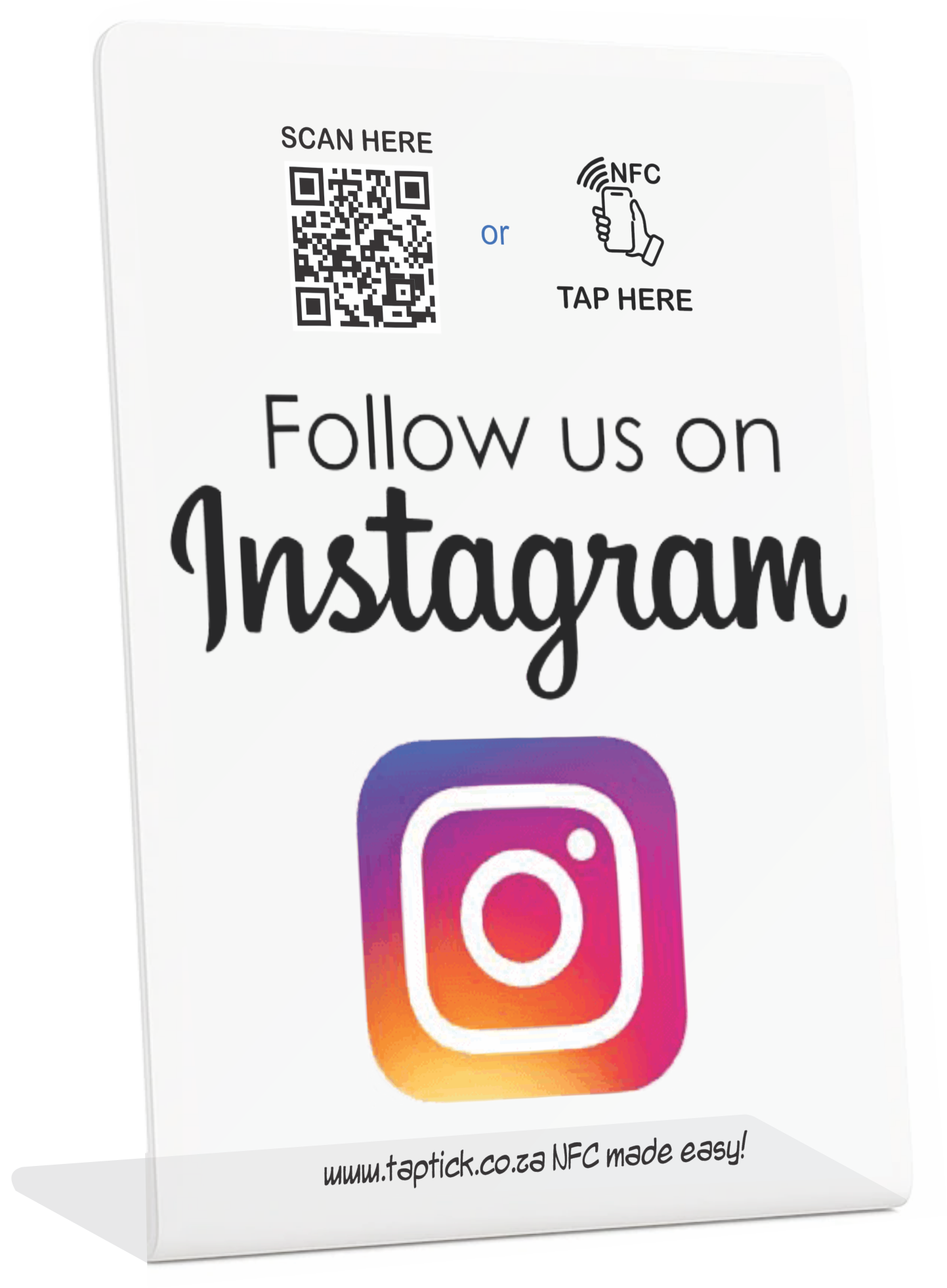 Instagram NFC Stand