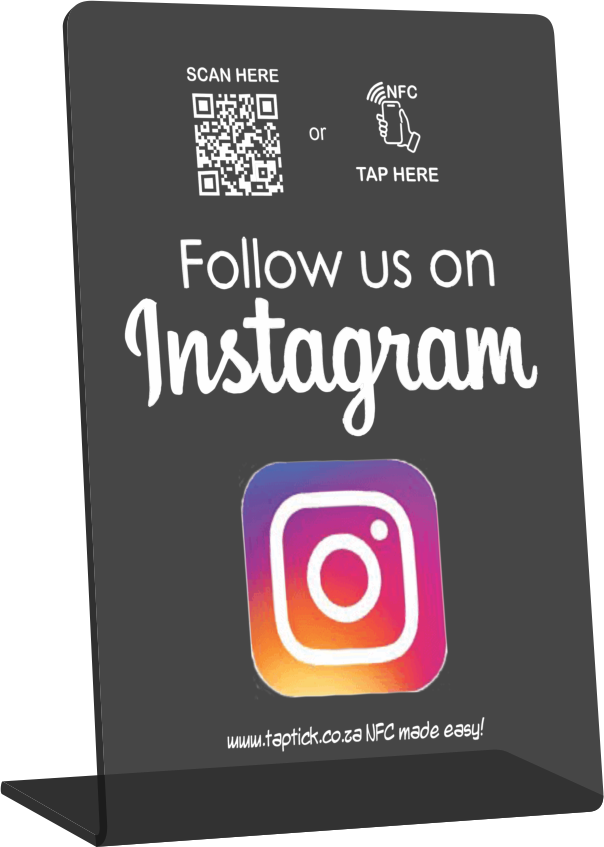 Instagram NFC Stand